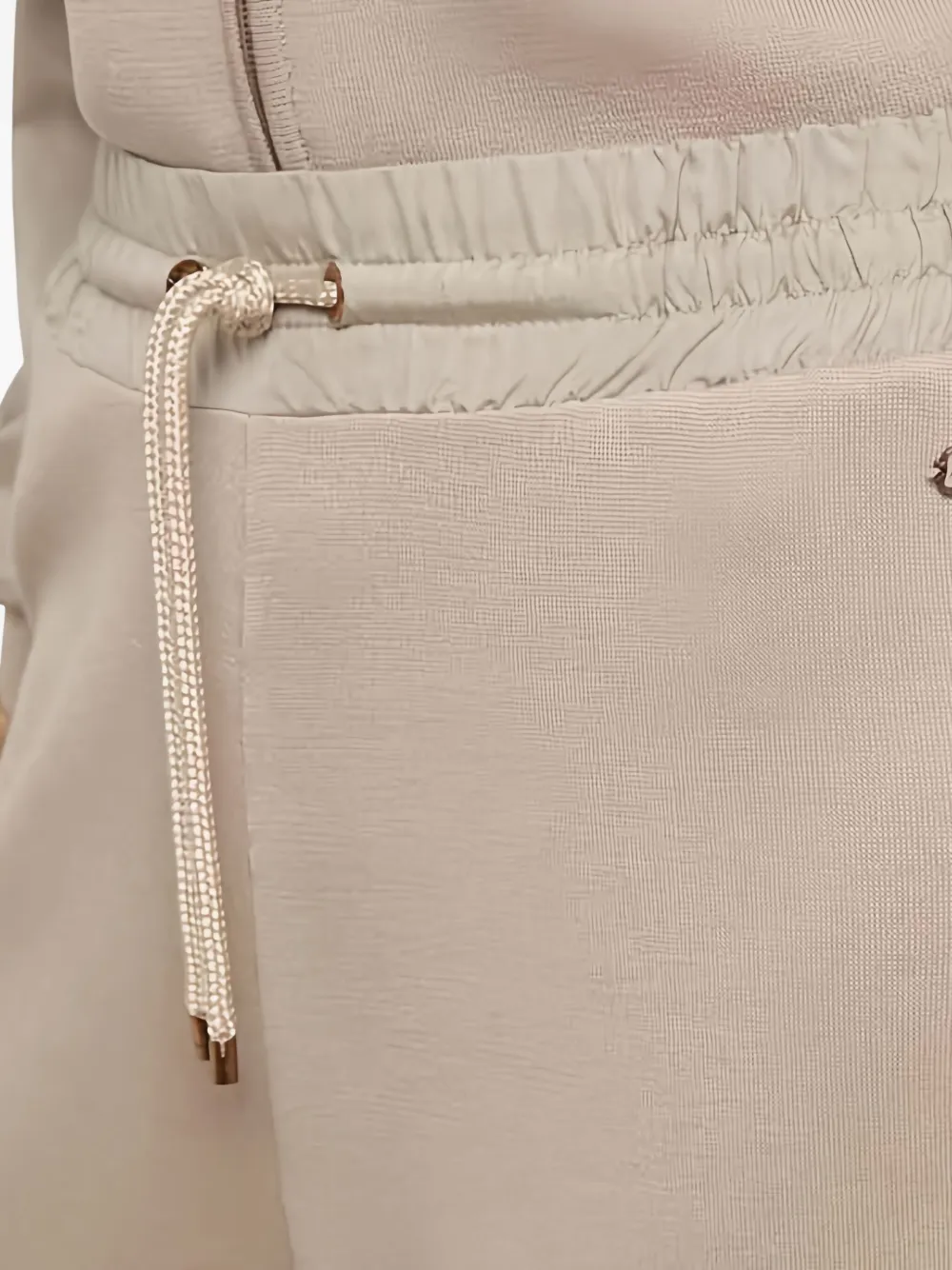 Agnona Drawstring-waist Trousers In Neutral