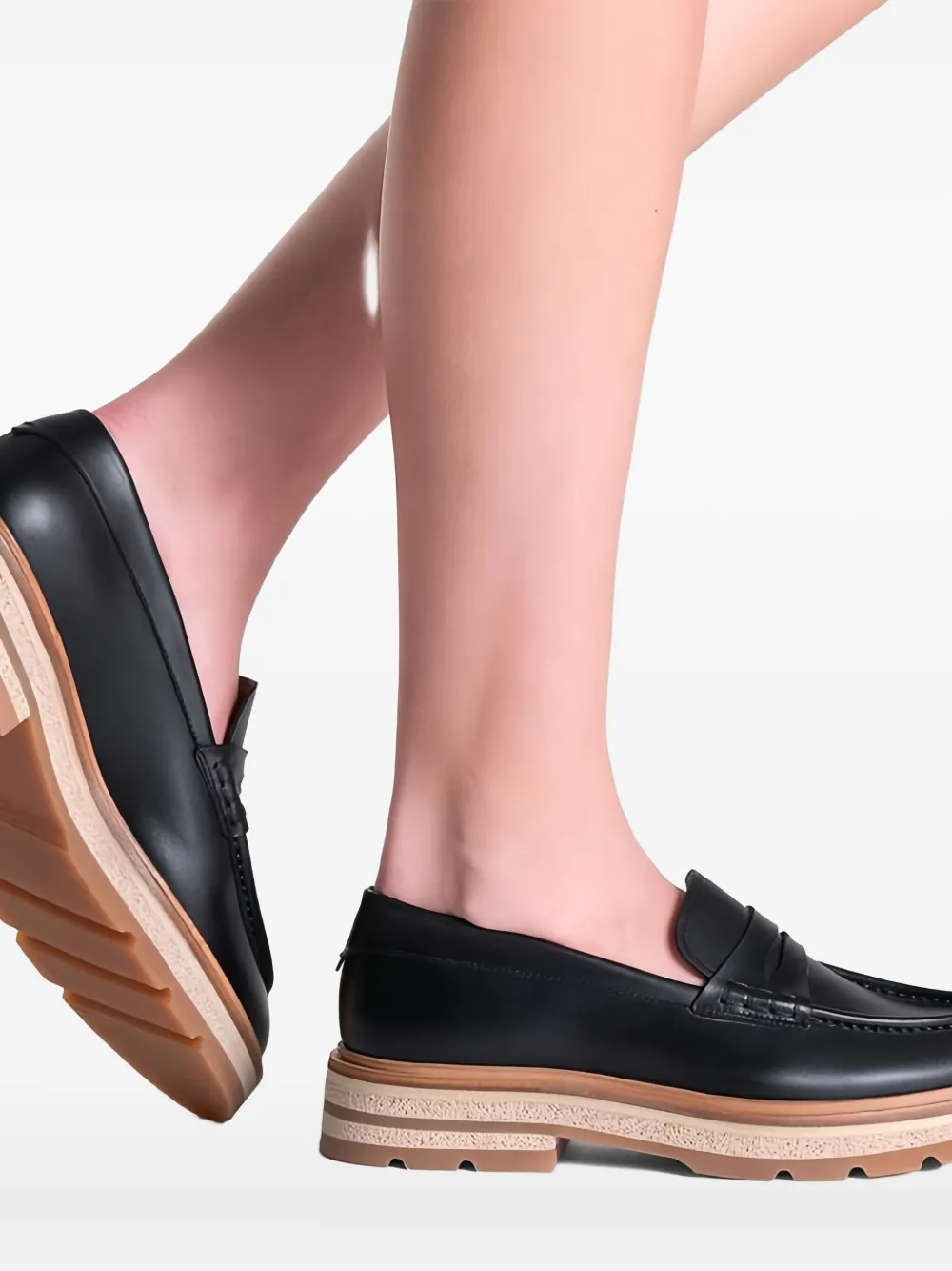 Magnanni Iris penny loafers - Zwart