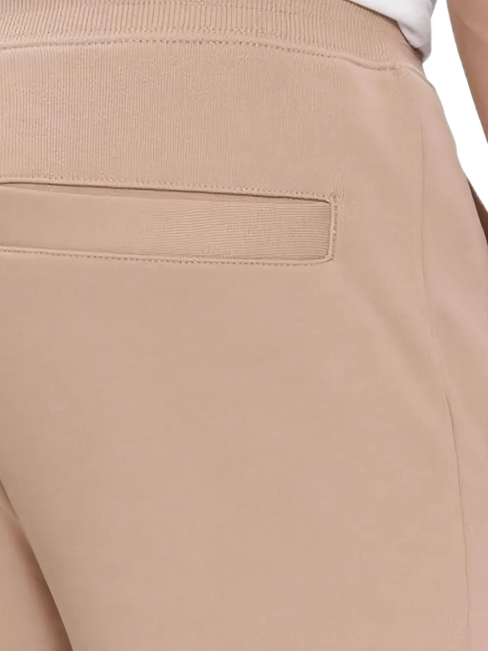 Hugo Boss Drawstring Track Pants In Neutral