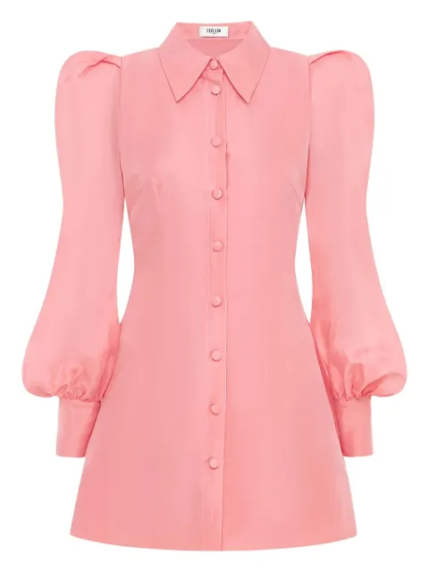 Leo Lin buttoned mini dress
