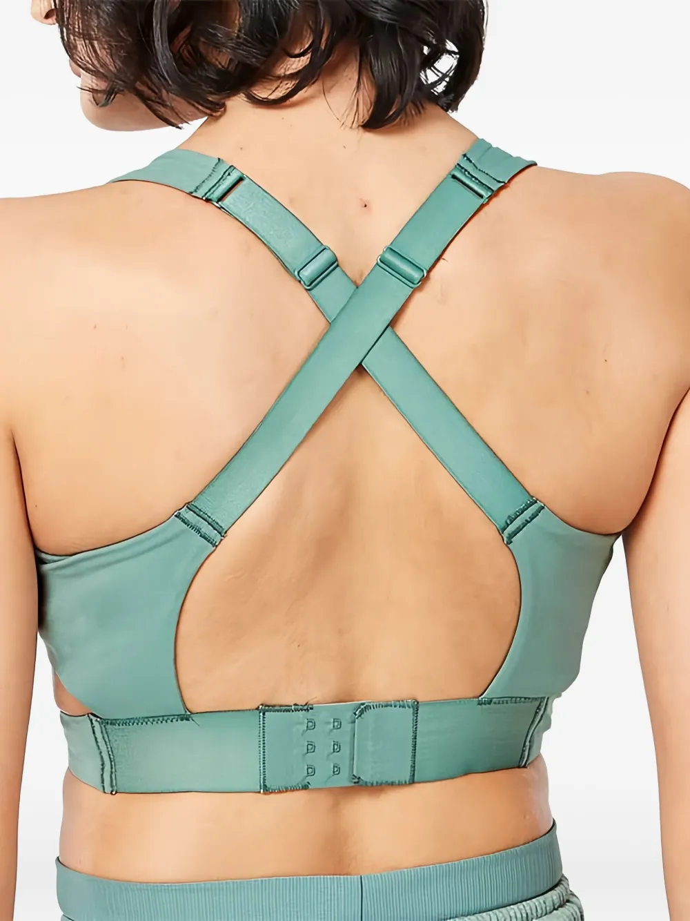 SQUATWOLF Sport-bh met gekruiste bandjes Groen