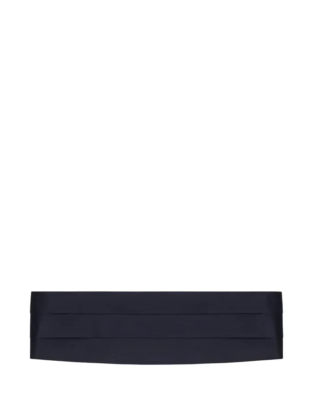 Canali Fascia da smoking con pieghe - Blu