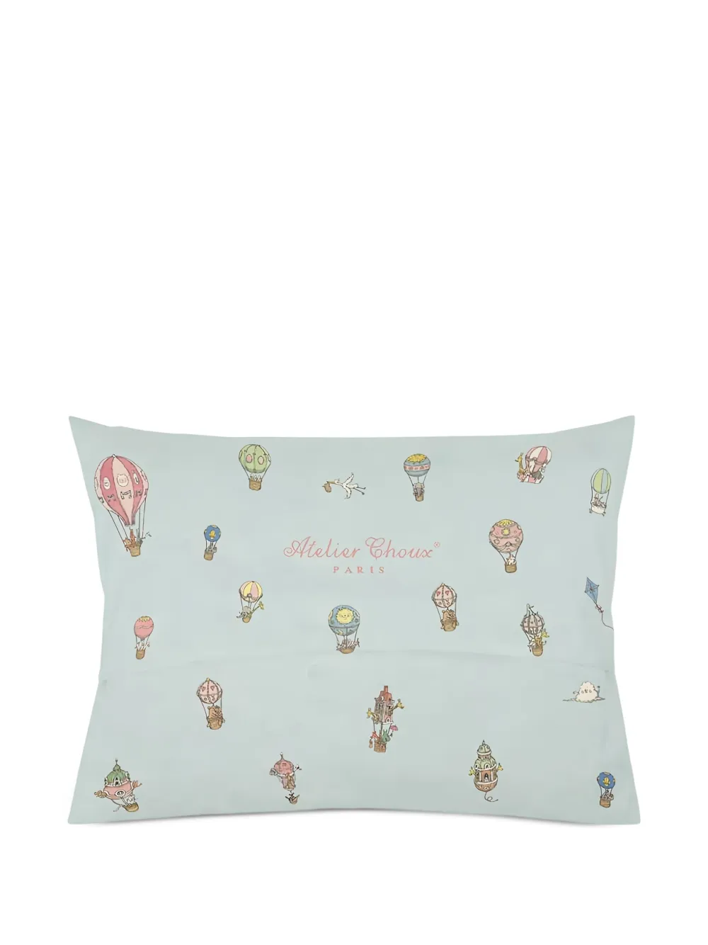 Atelier Choux Hot Air Balloons kussenhoes - Blauw