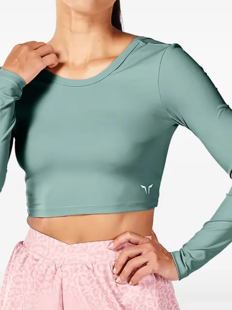 SQUATWOLF long-sleeve crop top
