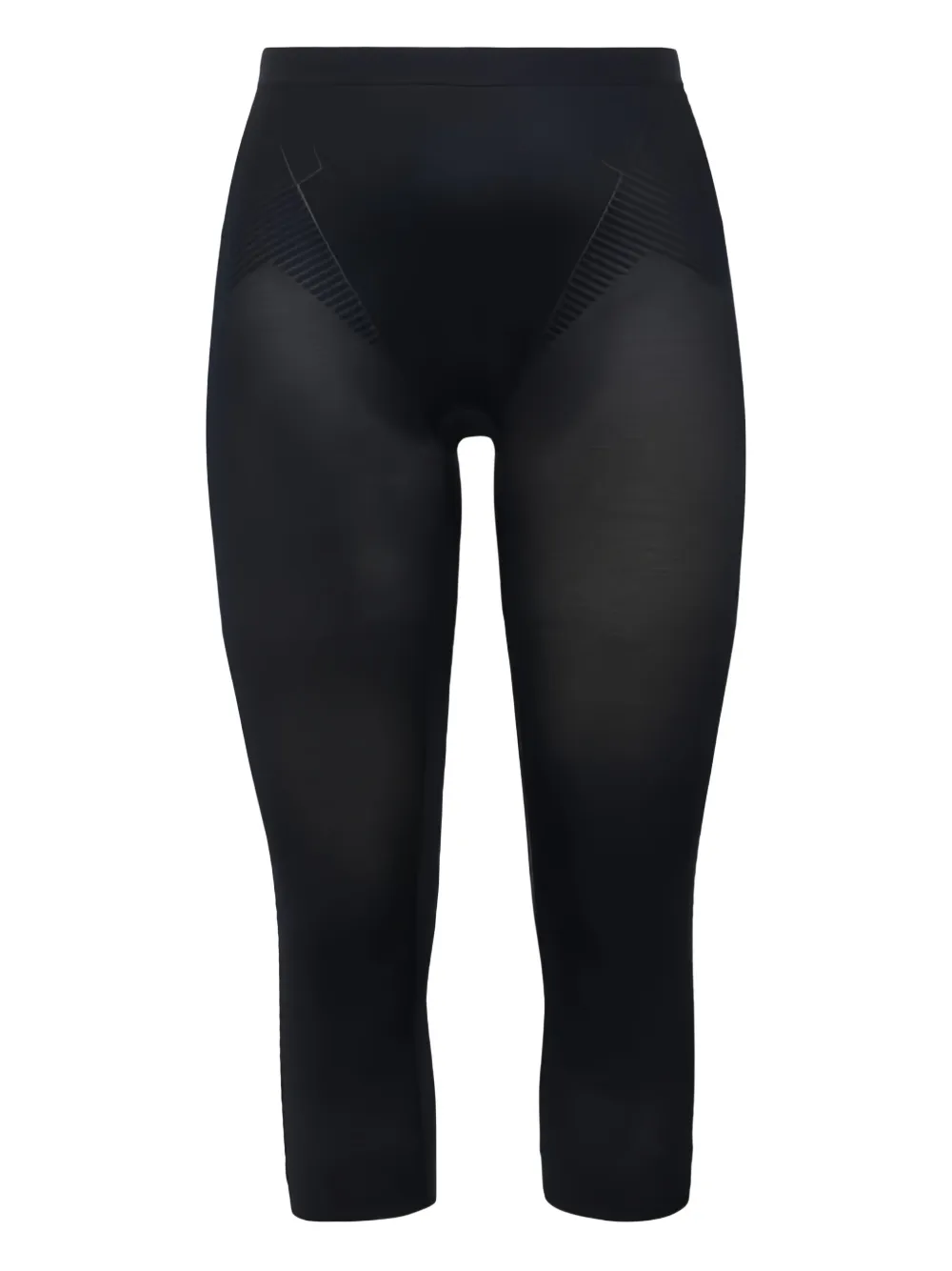 SPANX ribbed capri trousers | Black | Image 1