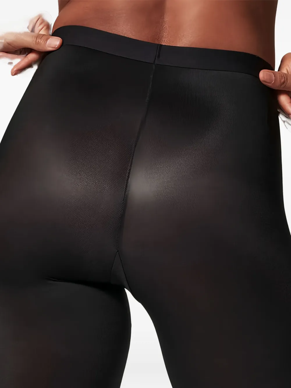 SPANX Geribbelde capri broek Zwart