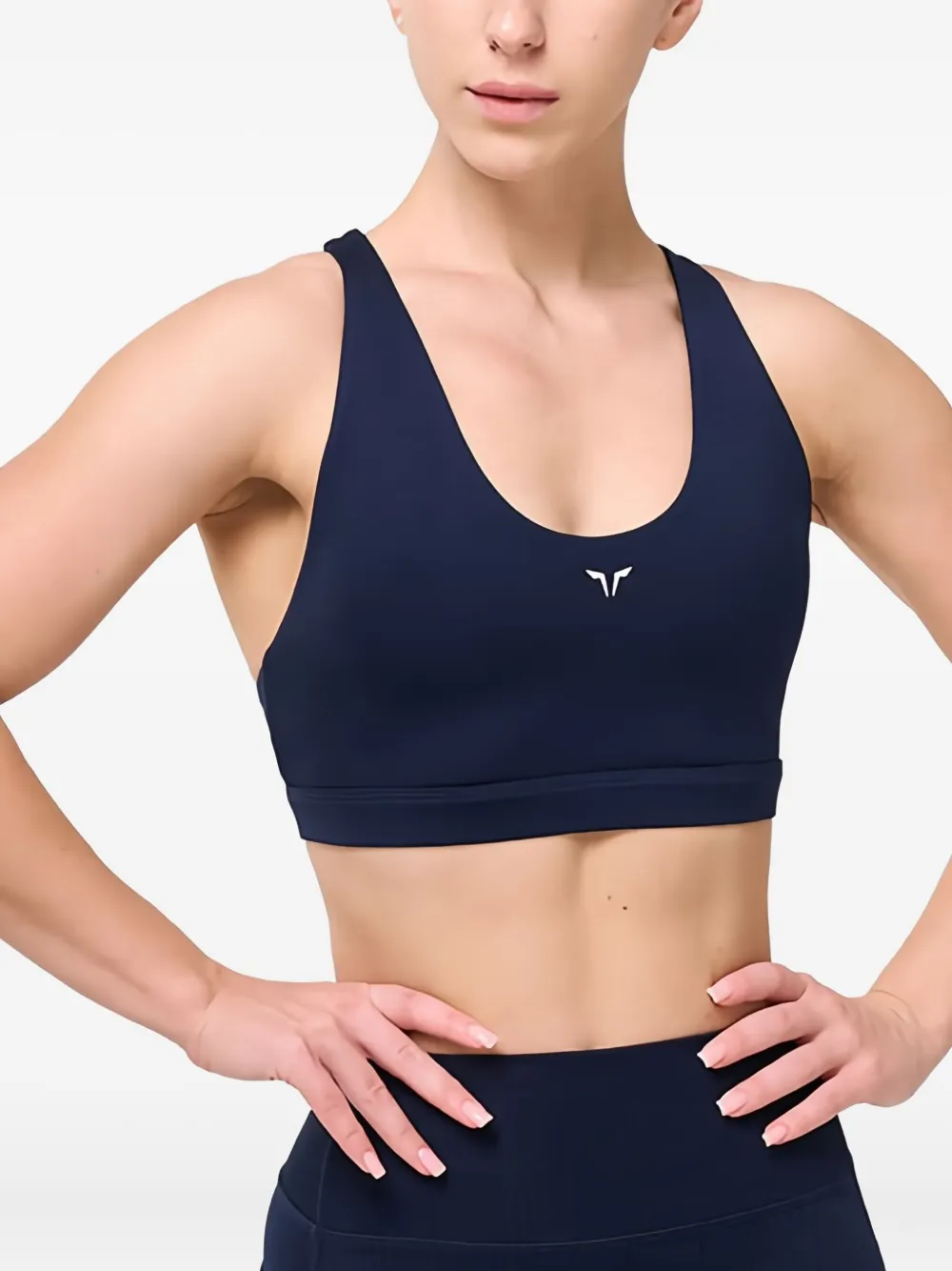Squatwolf Crossback Sports Bra In Blue