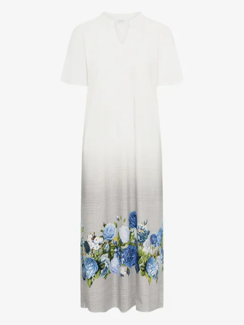 Rochas v-neck floral nightdress