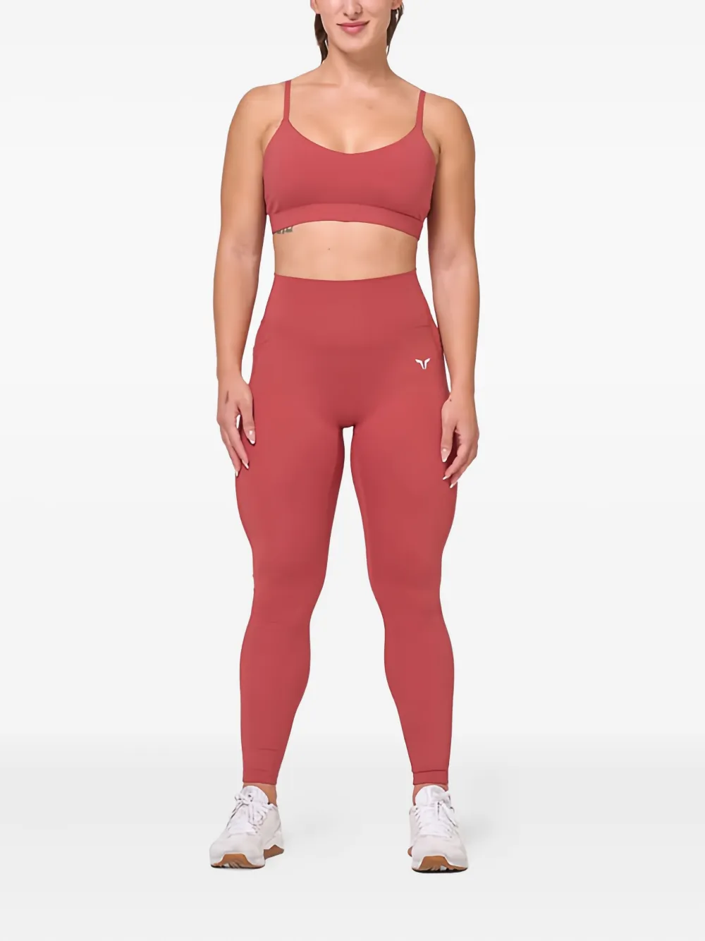 Squatwolf Logo-detail Leggings In Red