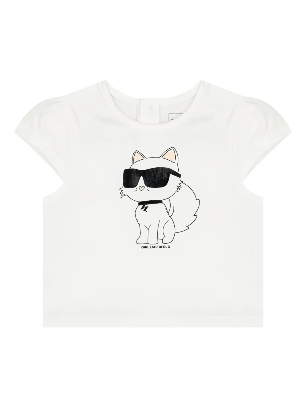 Karl Lagerfeld Kids Trainingspak met grafische print Zwart