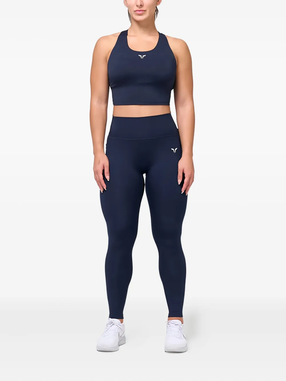 SQUATWOLF Pocket legging met logoprint - Blauw