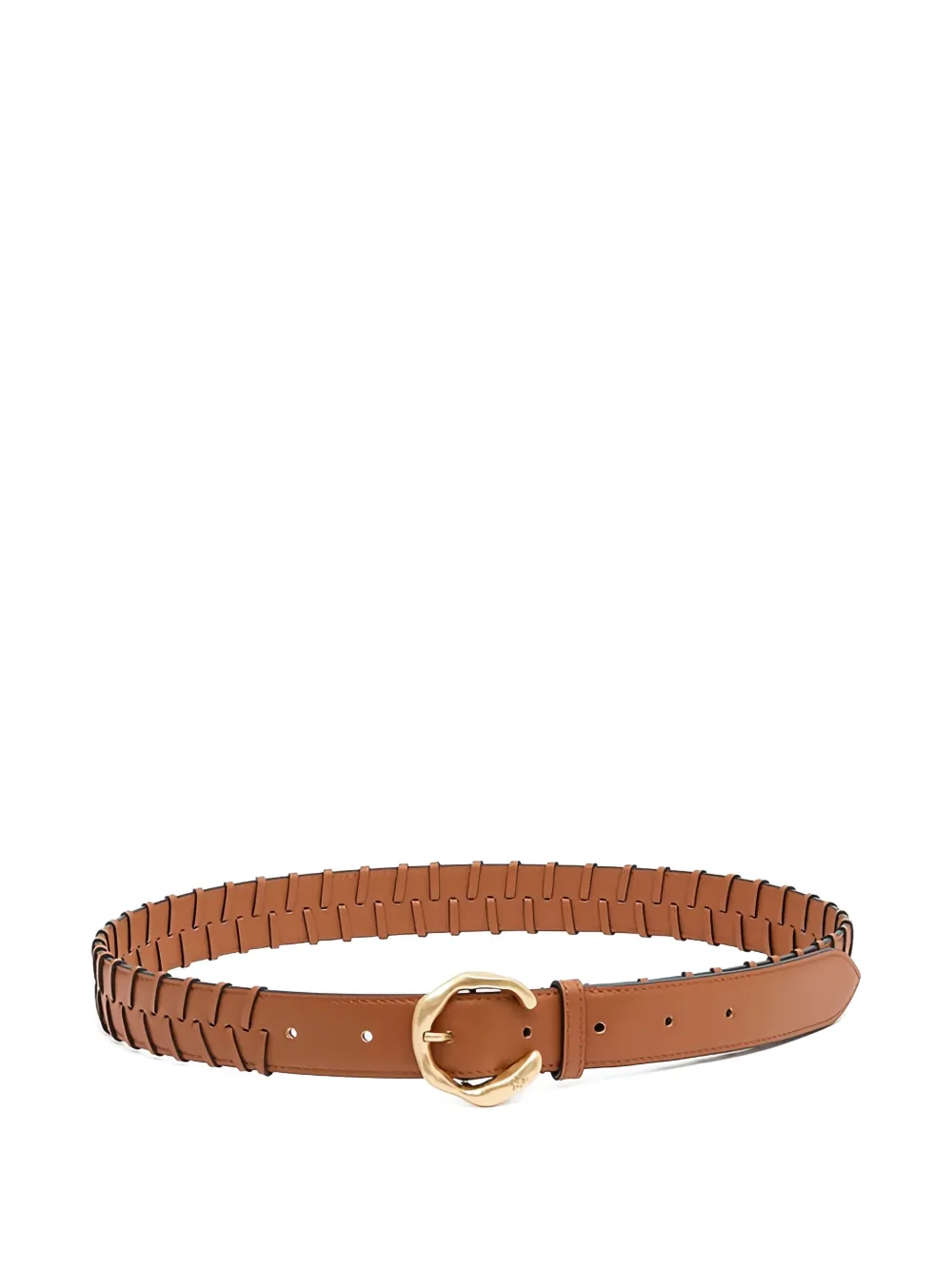 Aje Rene Braided Belt In Brown