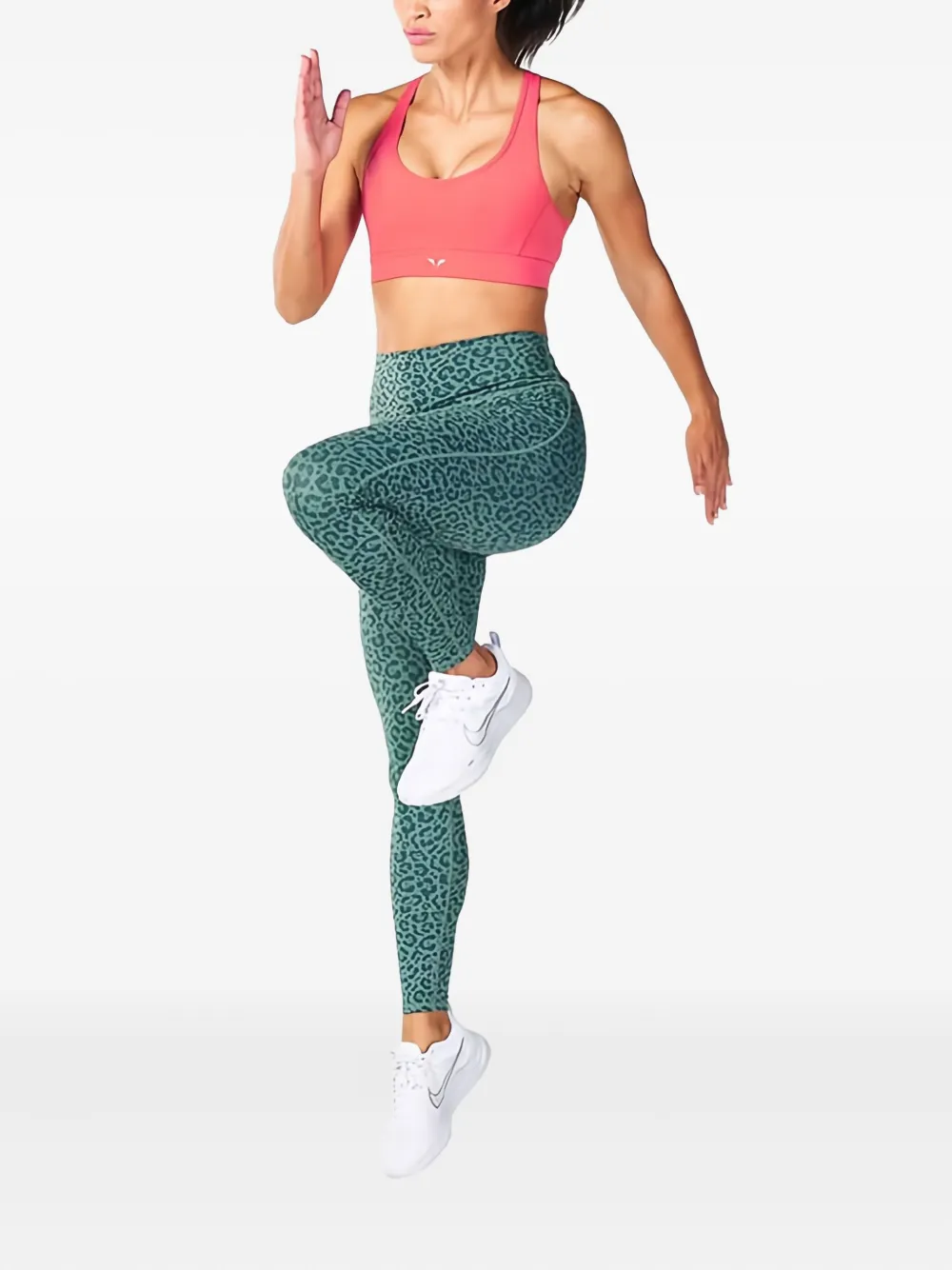 SQUATWOLF Sport-bh met gekruiste bandjes Roze