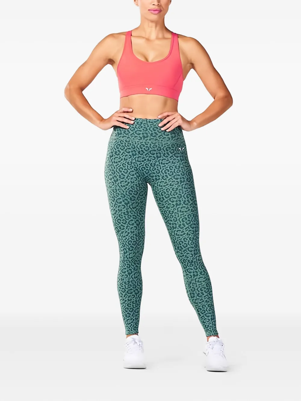 SQUATWOLF Sport-bh met gekruiste bandjes - Roze