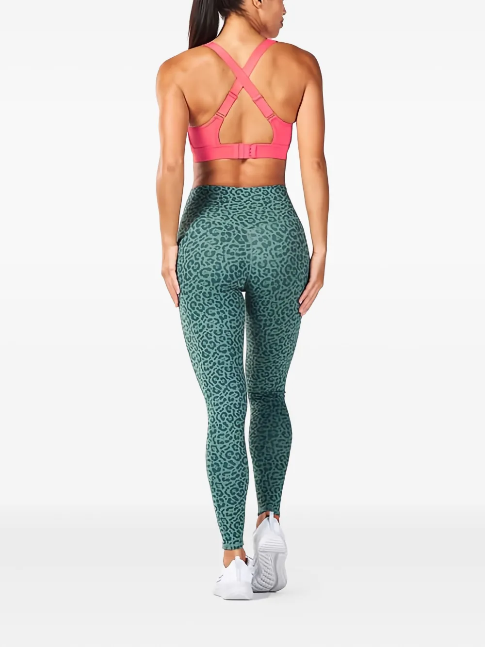 SQUATWOLF Sport-bh met gekruiste bandjes Roze