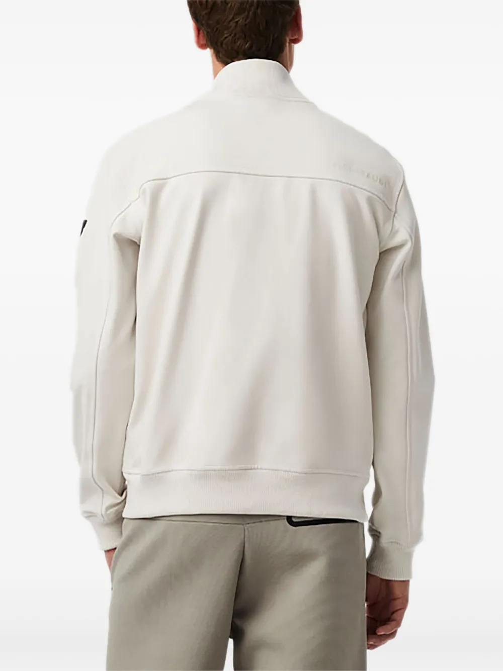 Alphatauri Zip Pocket Sweatshirt In White