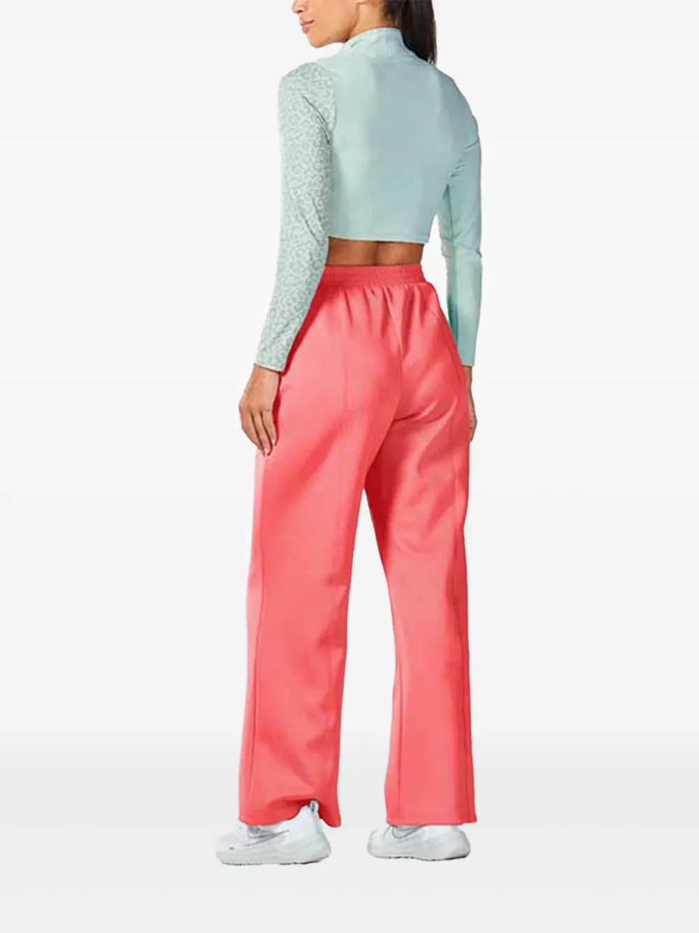 Squatwolf Crossover Straight Trousers In Pink