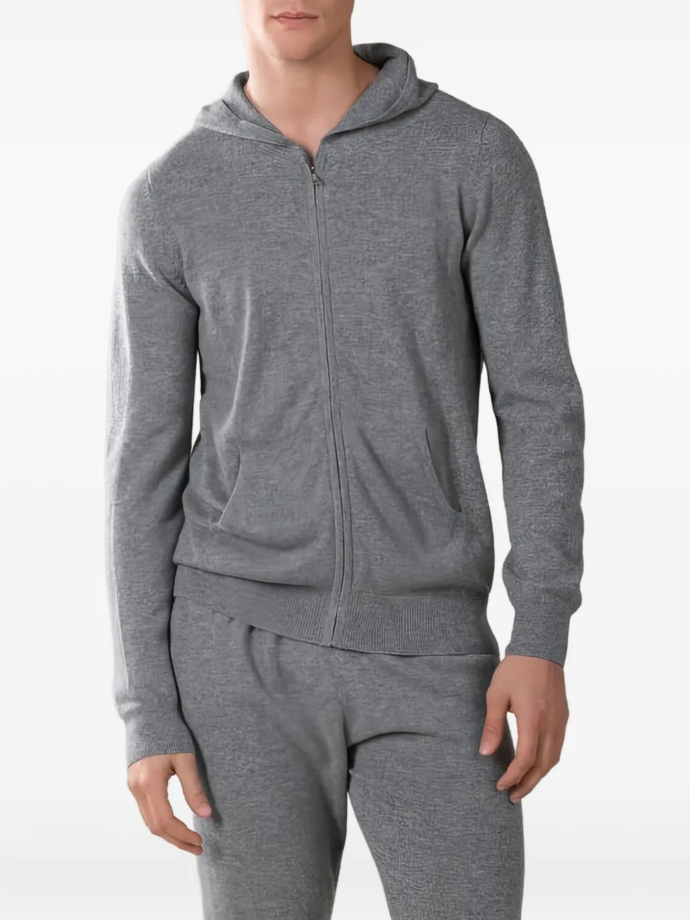 Aurélien hoodie en cachemire à fermeture zippée | Hoodies | Image 2