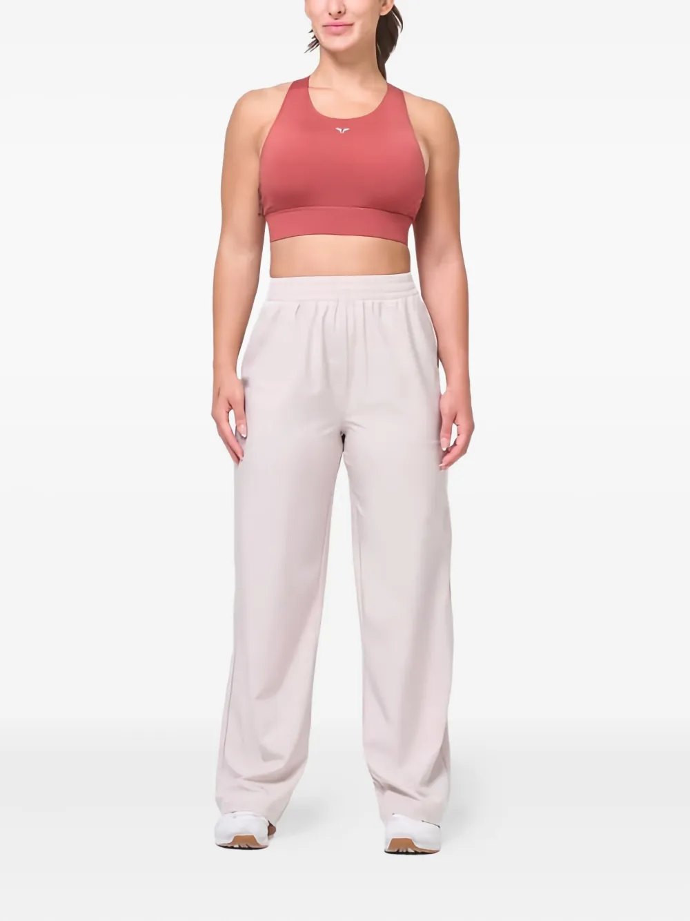 Squatwolf Essential Racerback Sports Bra In Orange