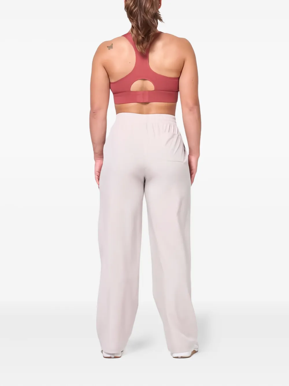 Squatwolf Essential Racerback Sports Bra In Orange