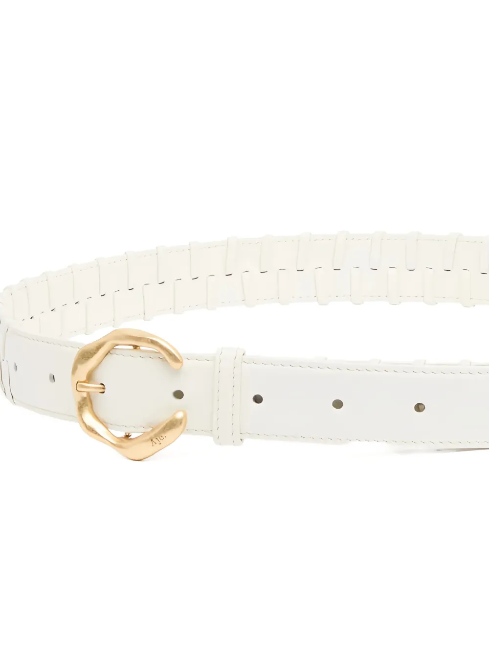 Aje Rene gevlochten gespriem - Beige