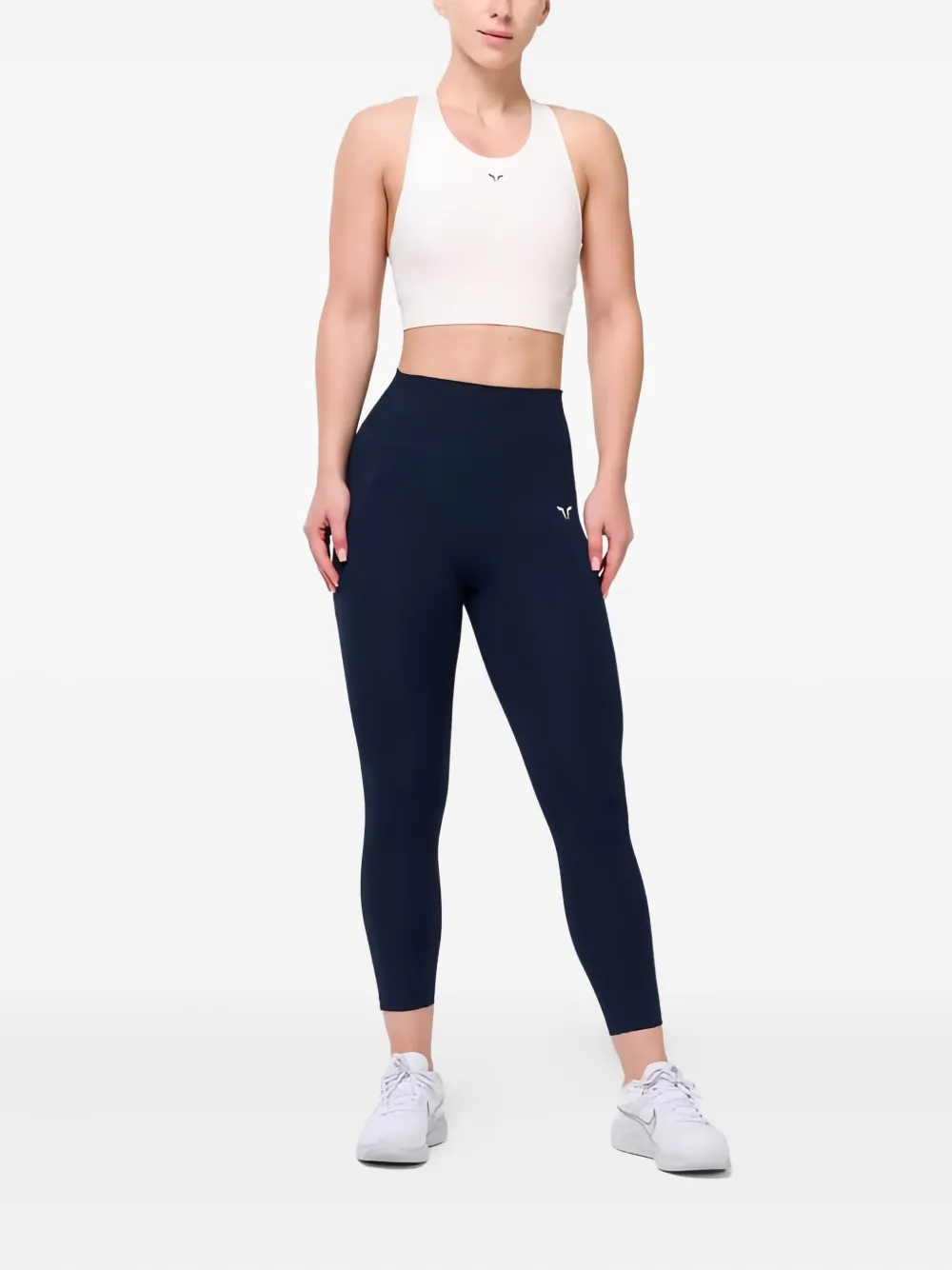 Squatwolf Racerback Sports Bra In White
