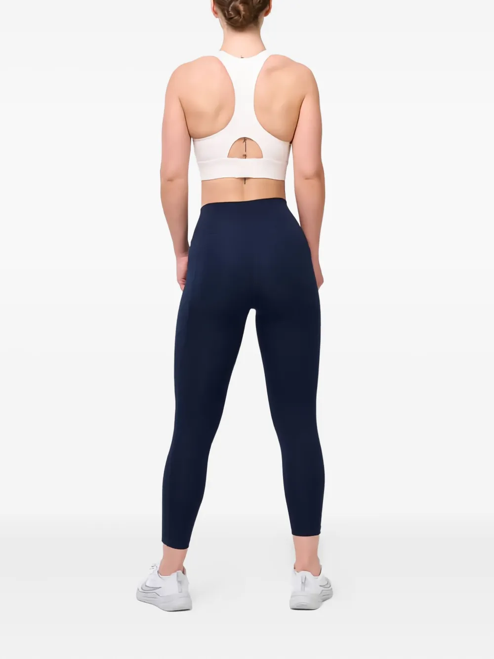 Squatwolf Racerback Sports Bra In White