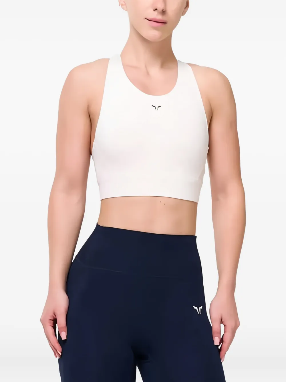 Squatwolf Racerback Sports Bra In White