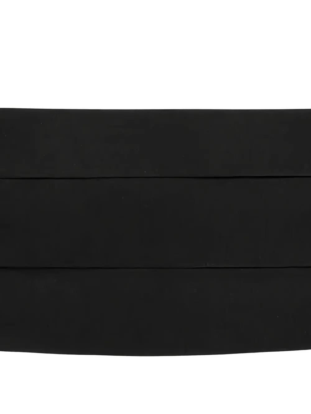 Canali Geplooide band Zwart