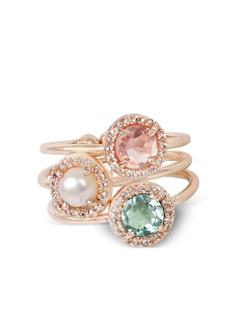 ATELIER MON Candy Cabana pavé ring