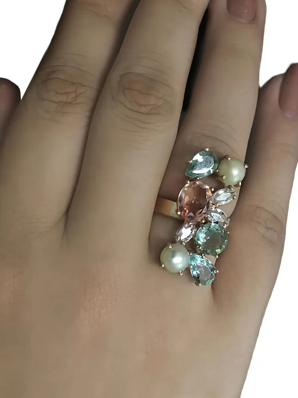 Atelier Mon Candy Cabana Ring In Gold