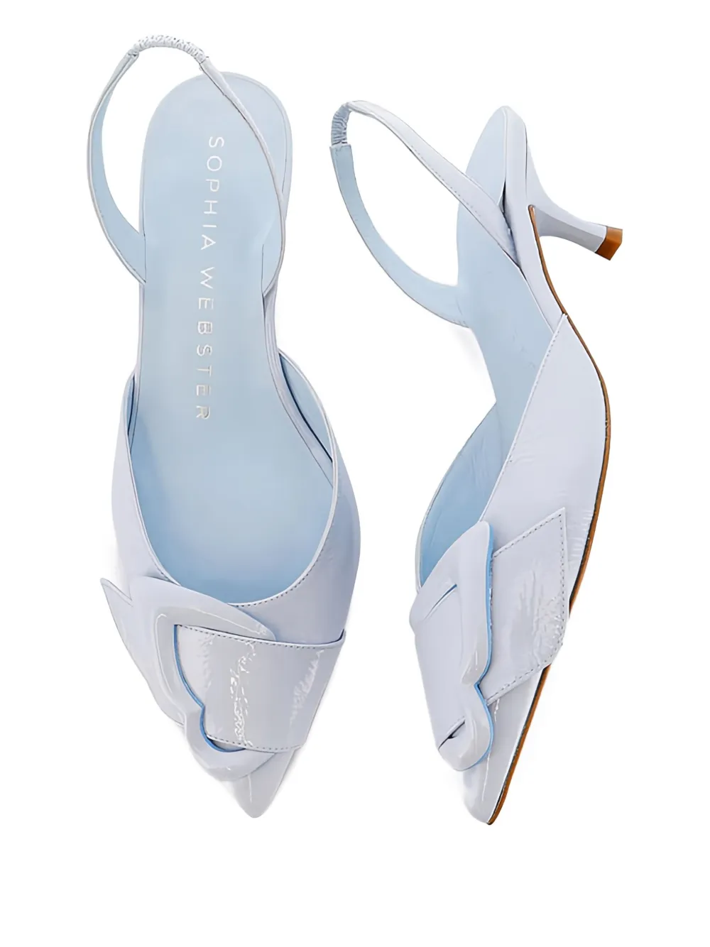 Sophia Webster Blair slingback pumps Blauw