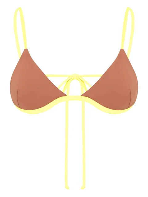 Bond-eye Isla triangle balconette bikini top