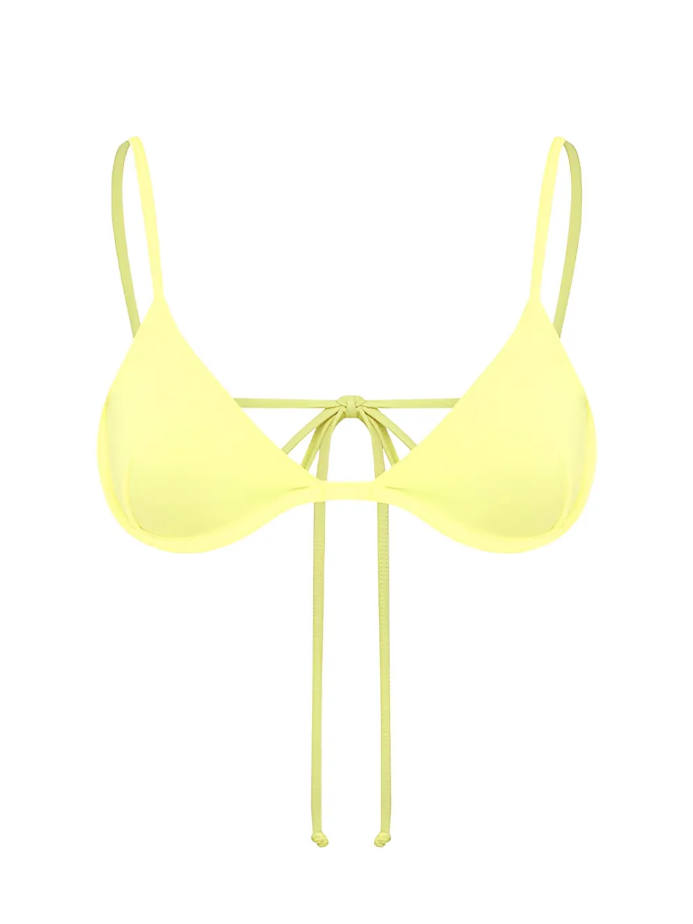 Bond-eye Isla triangel balconette bikinitop Geel