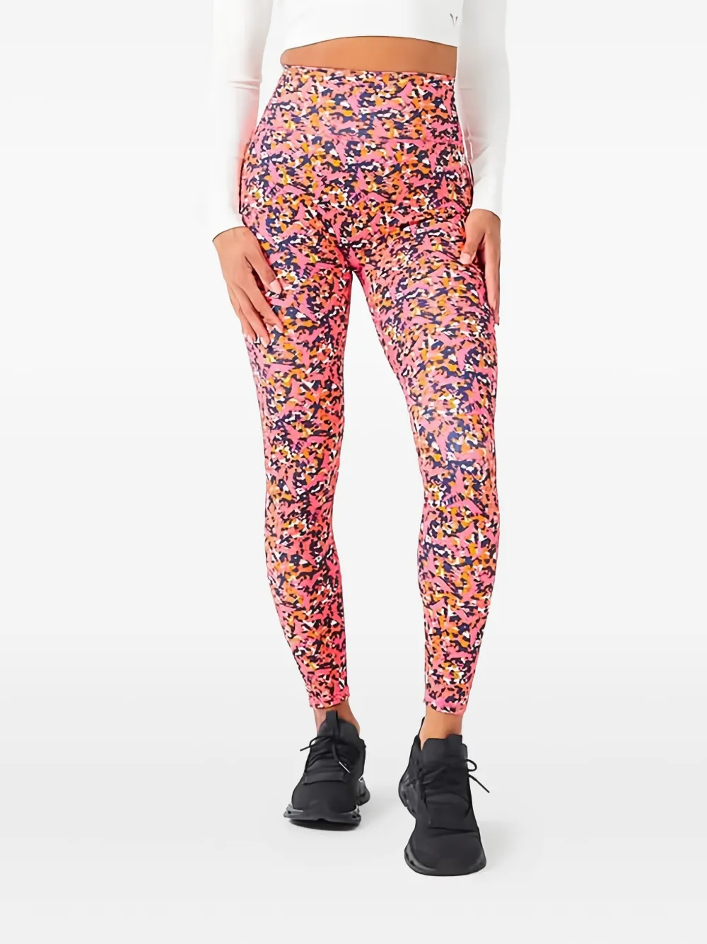 SQUATWOLF Glitch Leggings - Rosa