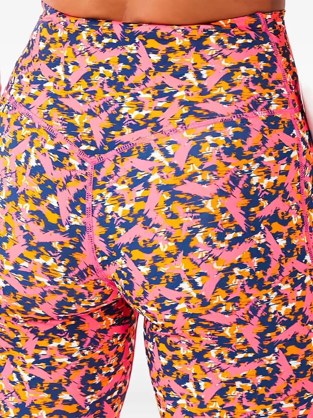 SQUATWOLF Legging met glitch Roze