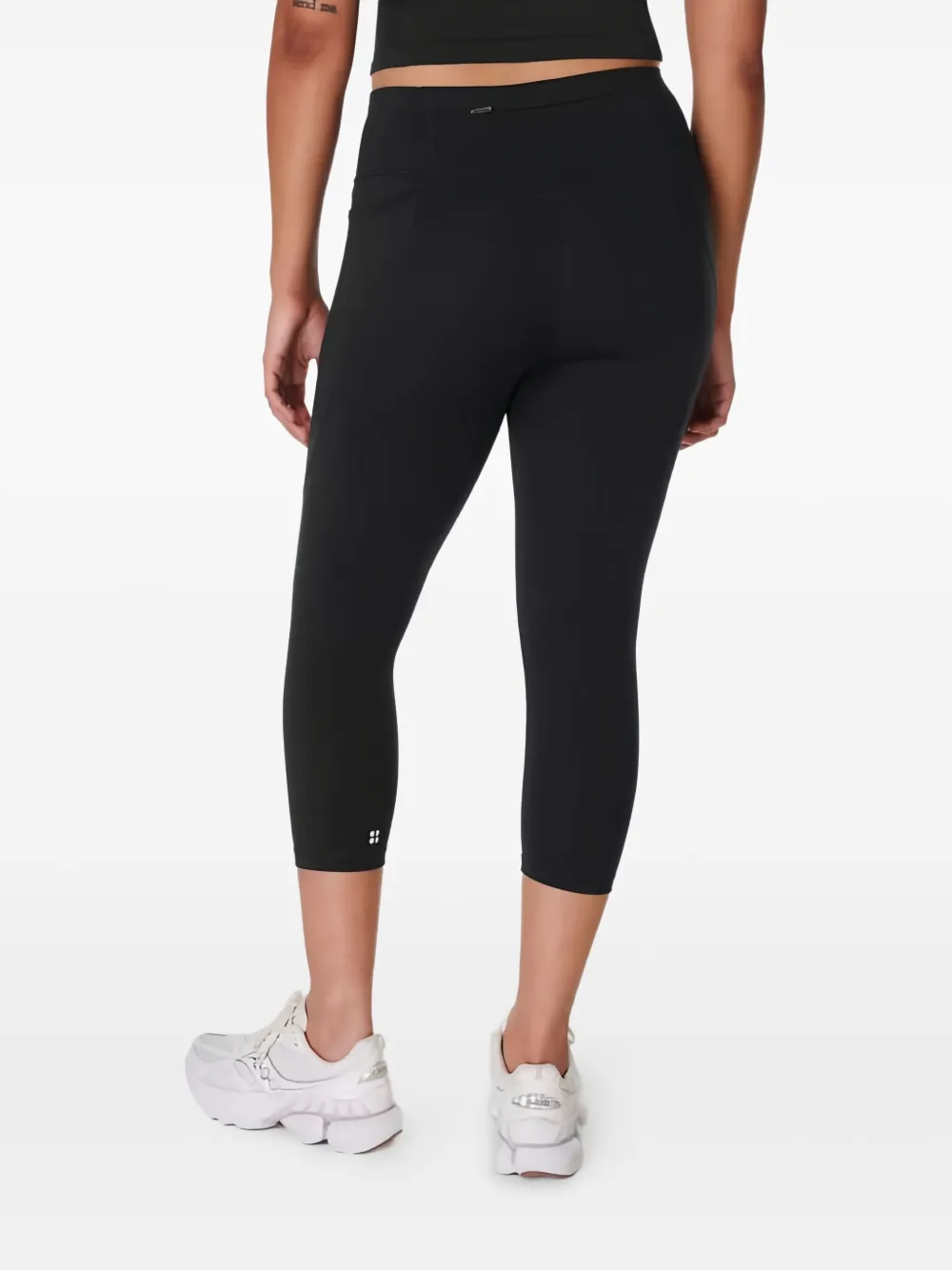 Sweaty Betty Cropped Gym Leggings In Black
