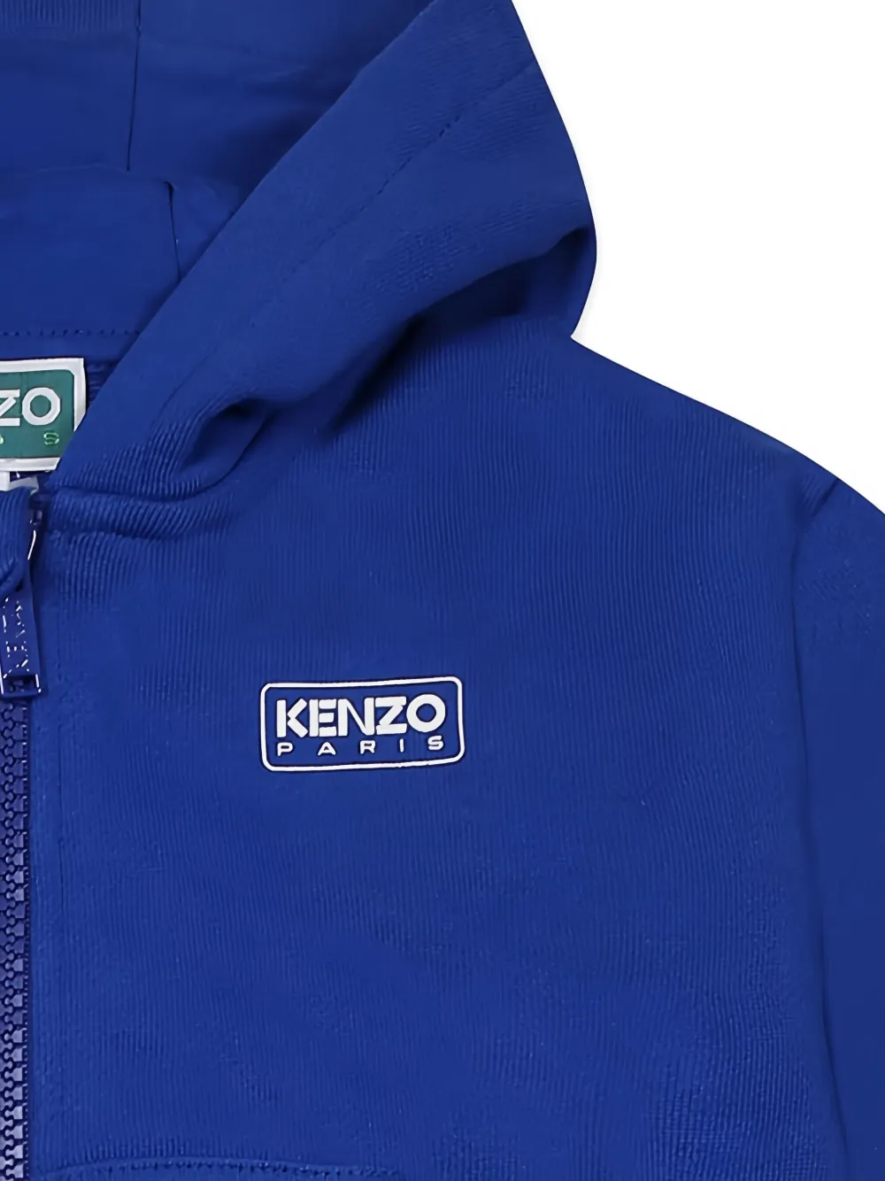Kenzo Kids Trainingspak met capuchon en rits Blauw