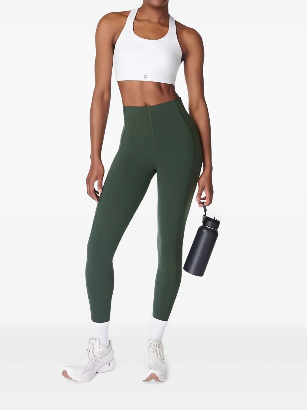 Sweaty Betty Sport-bh met vlakken Wit