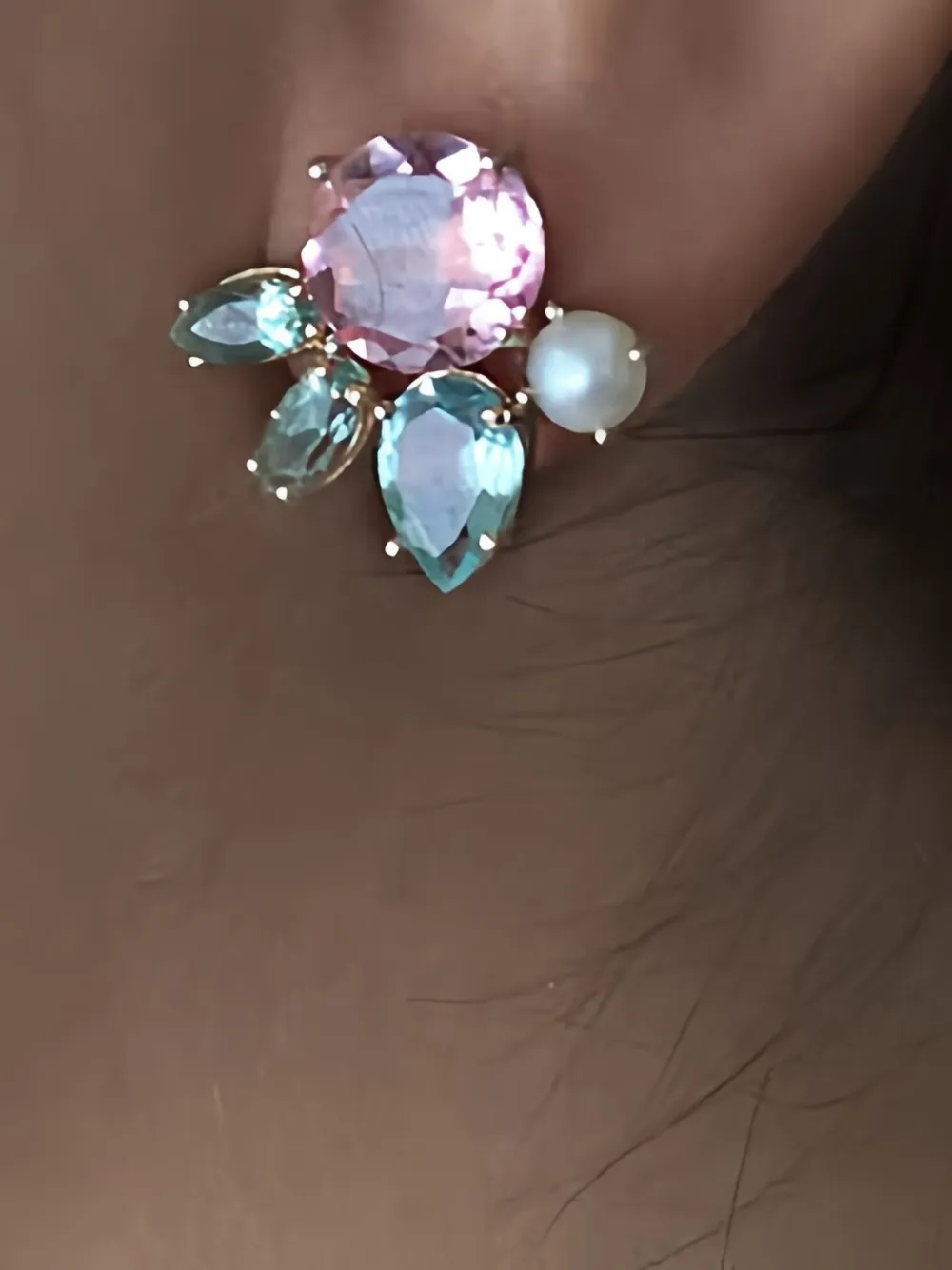 Atelier Mon Candy Cabana Earrings In Multi