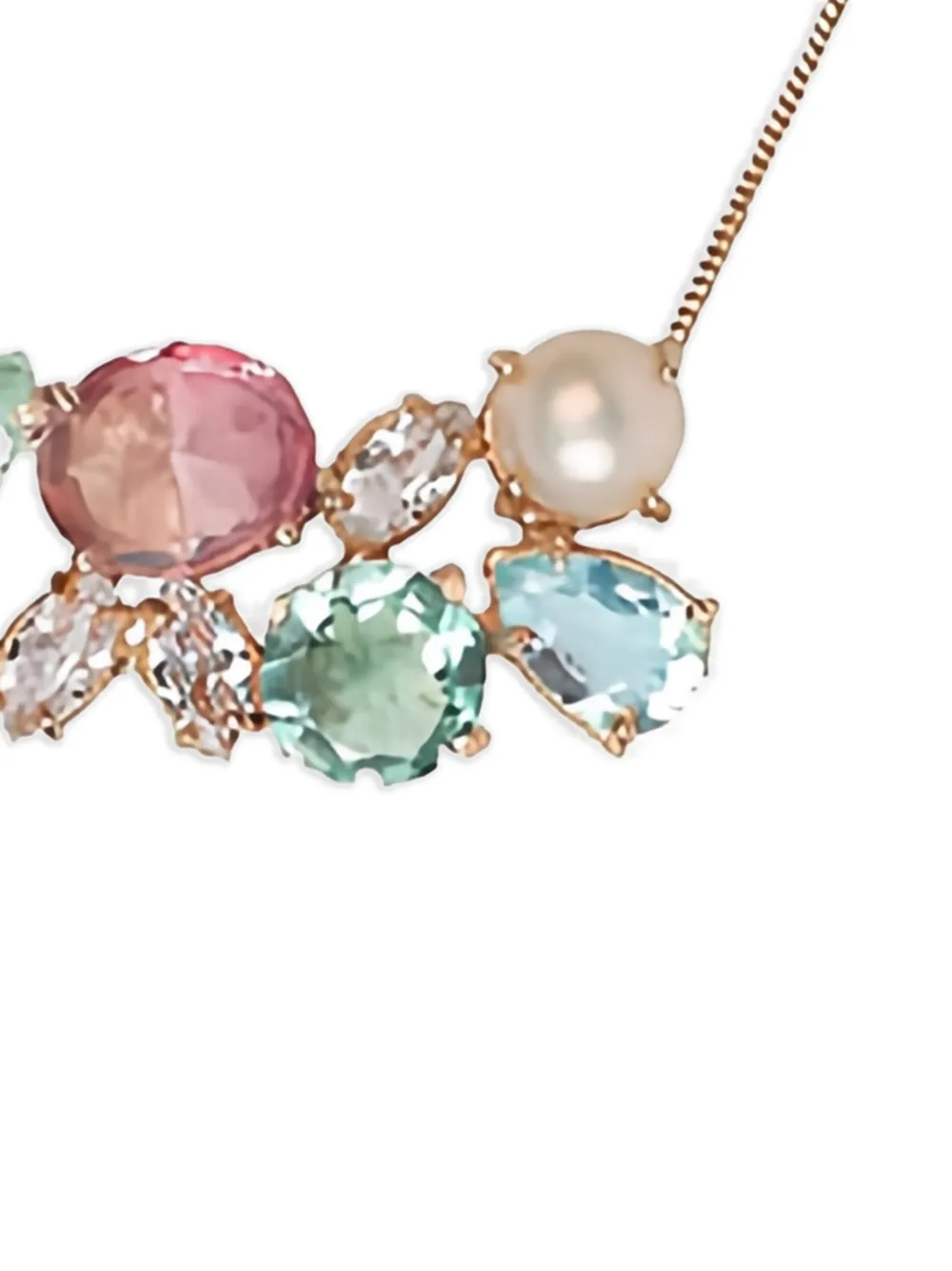 Atelier Mon Candy Cabana Delicate Necklace In Gold