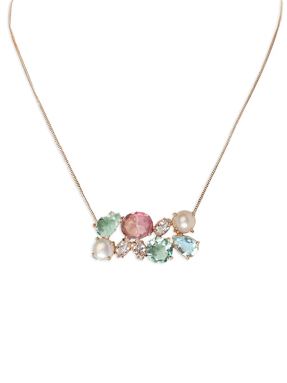 Atelier Mon Candy Cabana Delicate Necklace In Gold