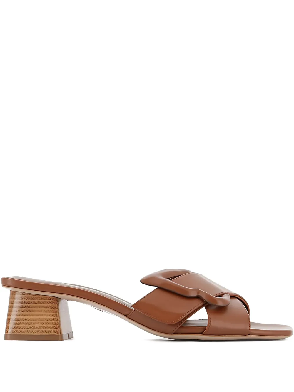 Sophia Webster 50 mm Blair sandalen met gesp en hak Bruin
