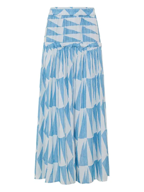 PEARL & CAVIAR falda larga Zakar