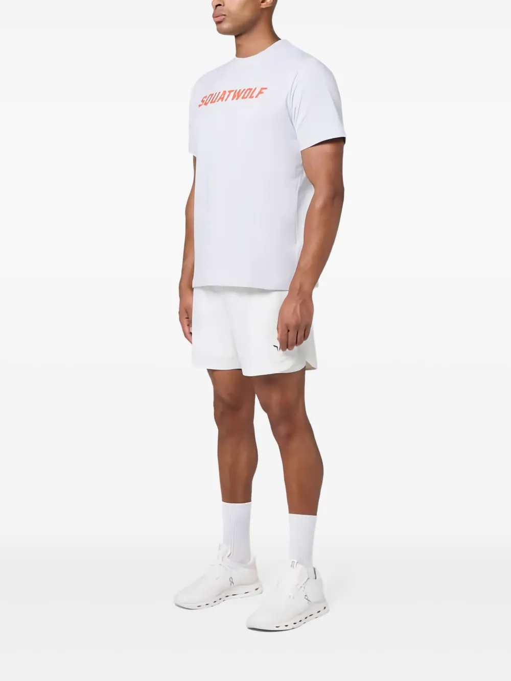 Squatwolf Round-neck T-shirt In White