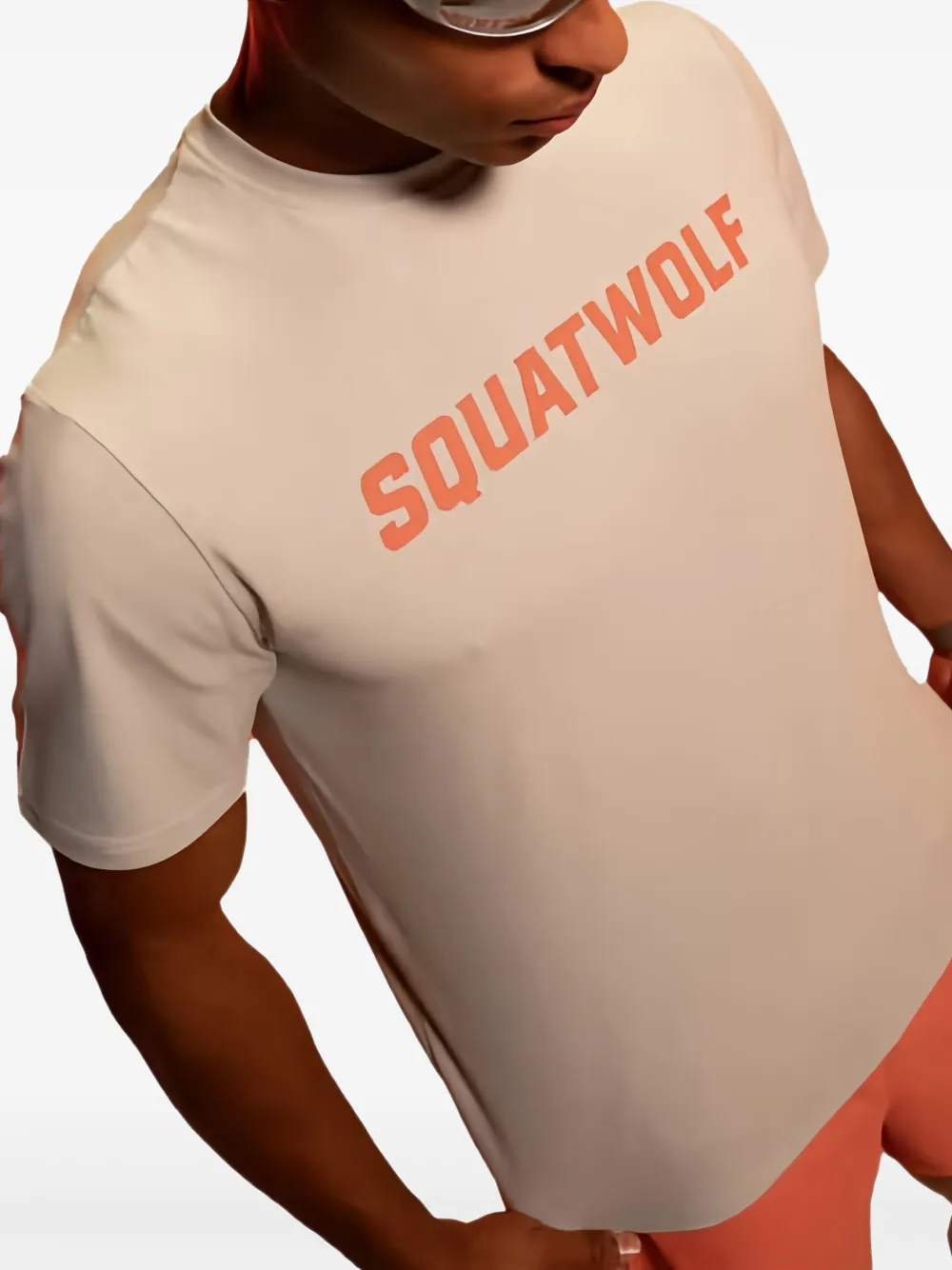 Squatwolf Round-neck T-shirt In White