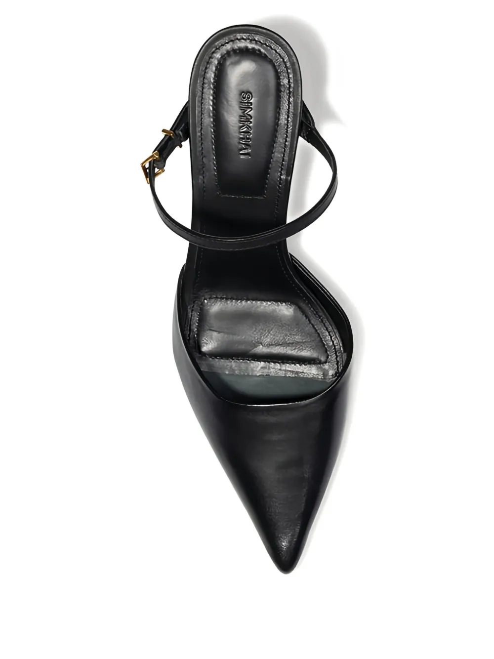 Simkhai 65mm Kieran Pointed Strap Pumps In Black