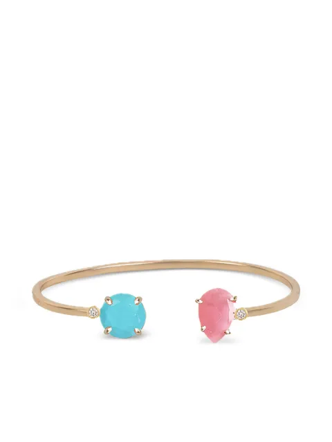 ATELIER MON chalcedony moonstone bracelet