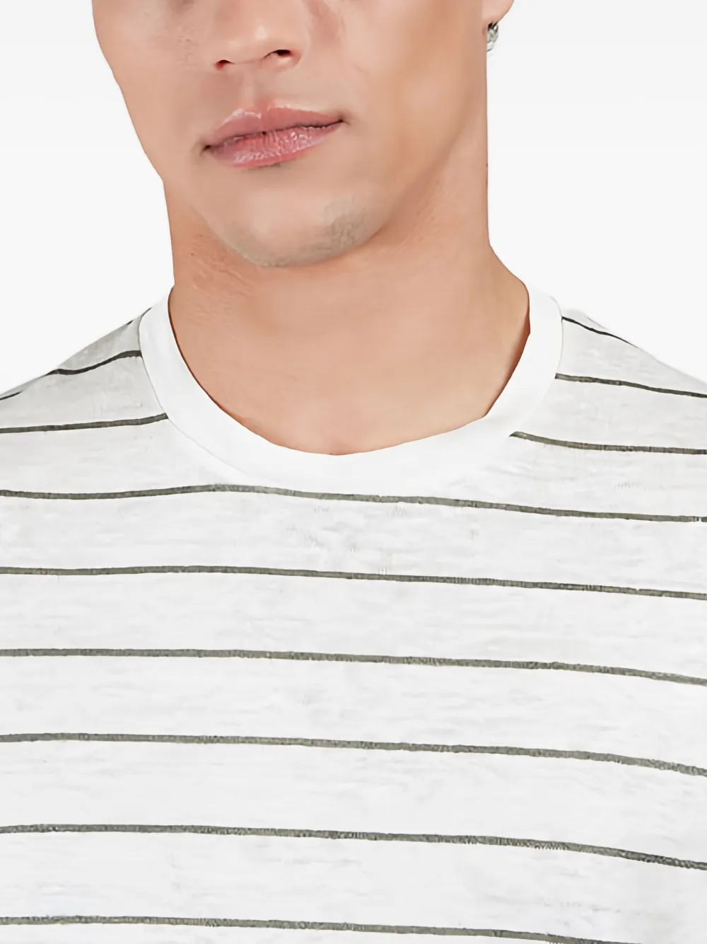 Paul & Shark Gestreept T-shirt Wit