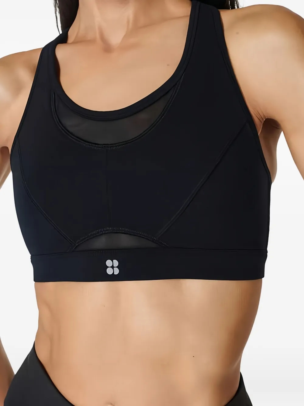 Sweaty Betty Sport-bh met vlakken Zwart
